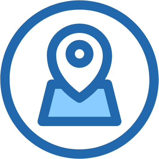 Free Location icon Two Color style