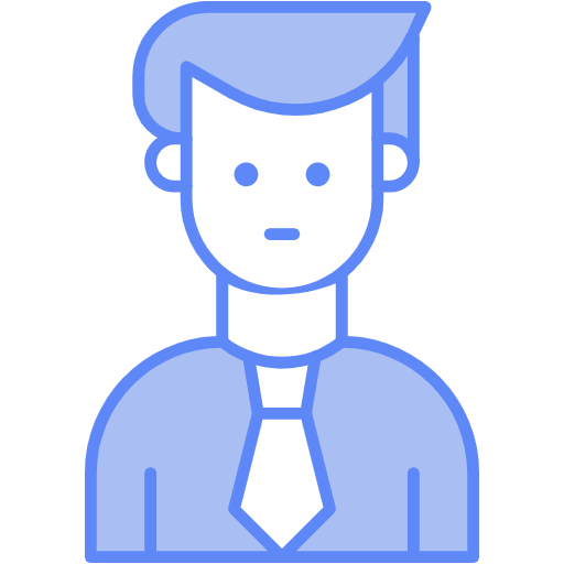 Free Manager icon two-color style