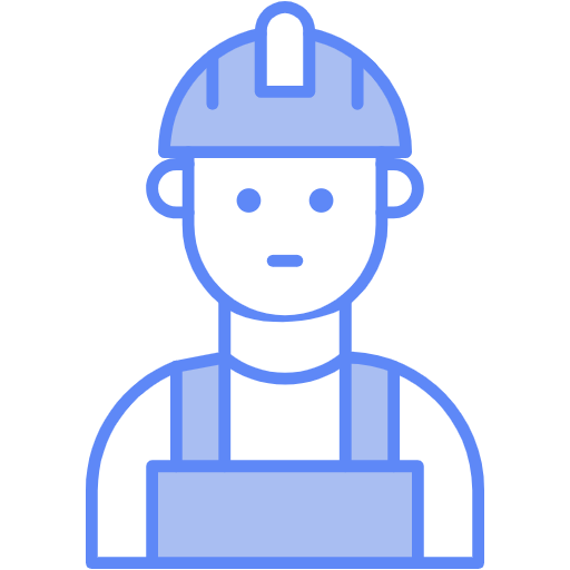 Free Labour icon two-color style