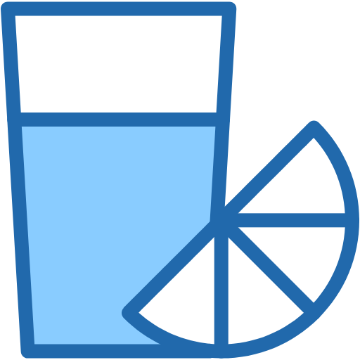 Free Juice icon two-color style