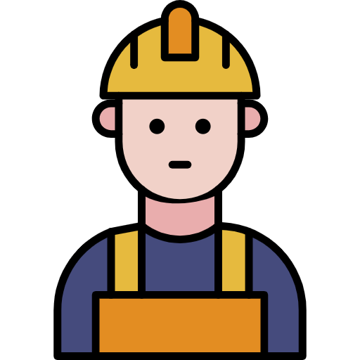 Free Labour icon lineal-color style