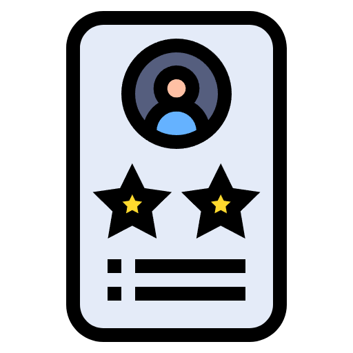 Free Feedback icon lineal-color style