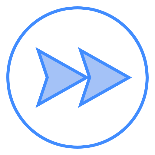 Free forward icon two-color style