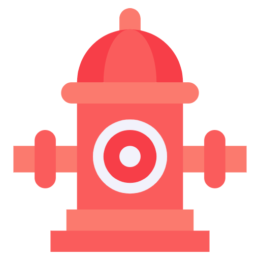 Free Hydrant icon Flat style - Emergency Service pack