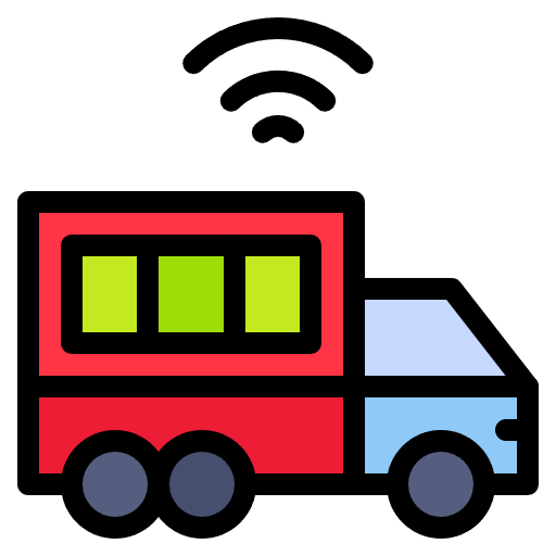 Free Logistics icon lineal-color style