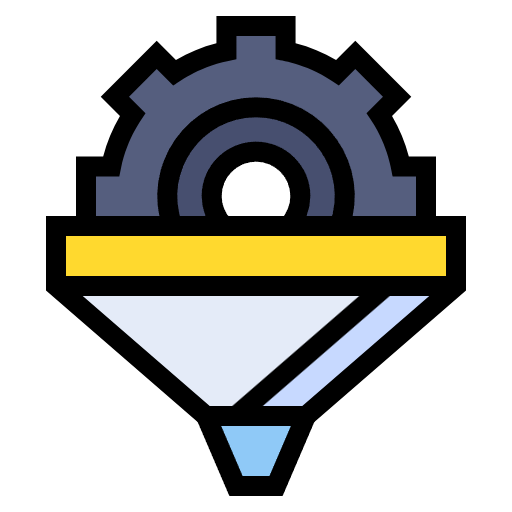 Free funnel icon lineal-color style