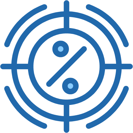Free Target icon Two Color style