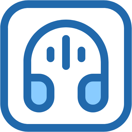 Free Audio icon two-color style