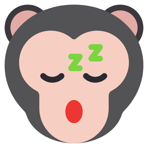 Free Sleeping icon flat style