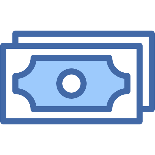 Free Money icon two-color style