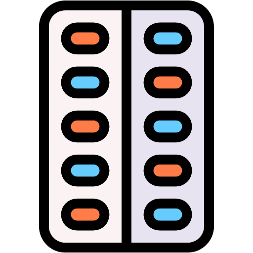 Free Capsule icon lineal-color style