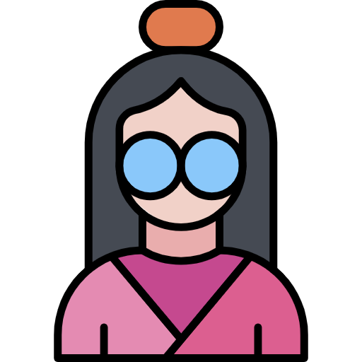 Free Spa Girl icon lineal-color style