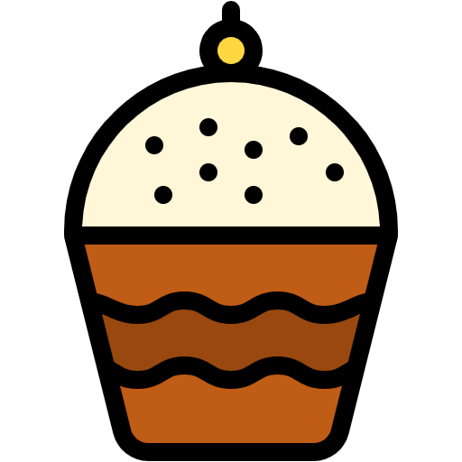 Free Panettone icon Lineal Color style