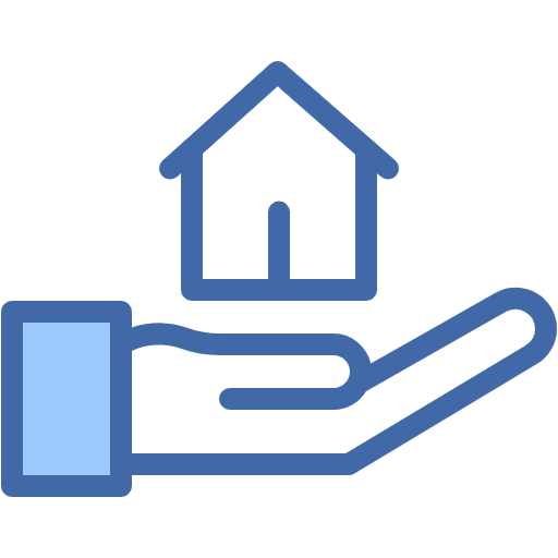 Free Buy Home icon two-color style