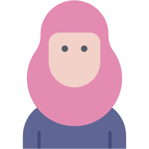 Free Muslim Woman icon flat style