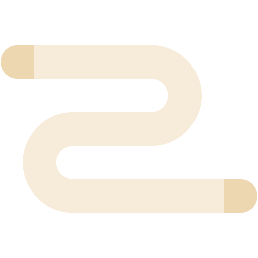 Free Earthworm icon flat style