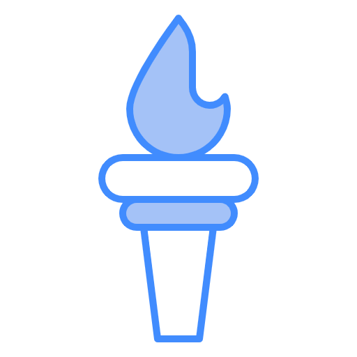 Free Olympic Light icon two-color style