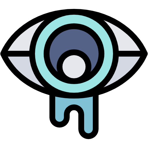 Free Eyes icon lineal-color style