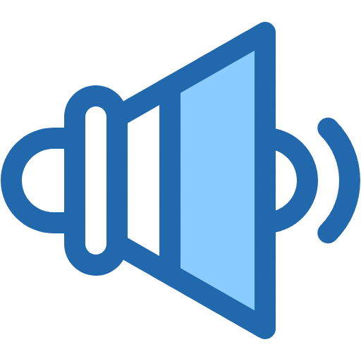 Free Sound icon two-color style