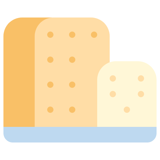 Free Mozzarella Cheese icon Flat style