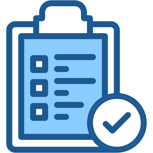 Free Check List icon two-color style