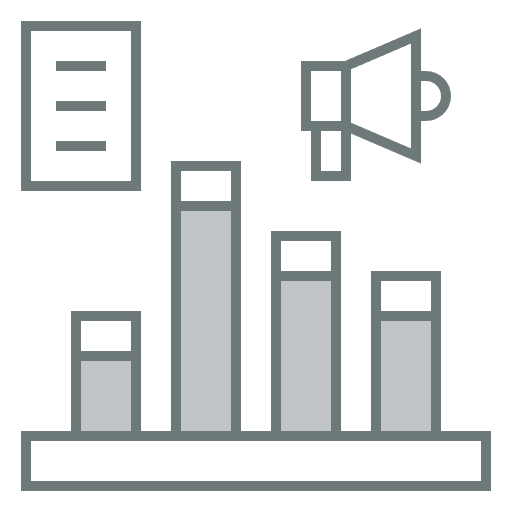 Free analytics icon two-color style
