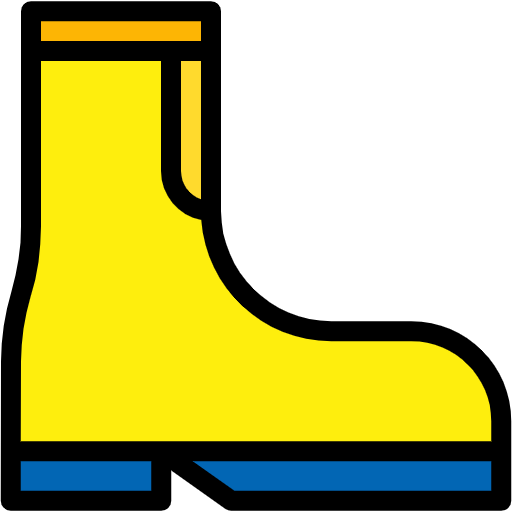 Free Boot icon lineal-color style