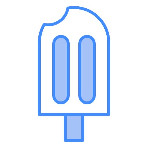 Free Ice Cream icon two-color style