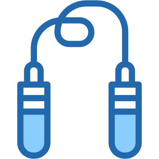 Free rope icon two-color style