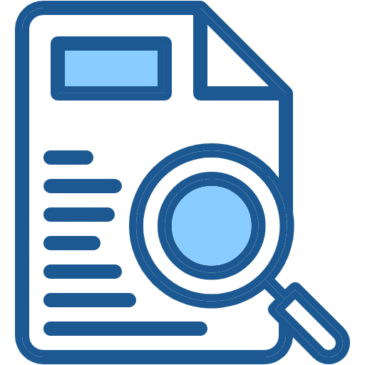 Free Audit icon two-color style