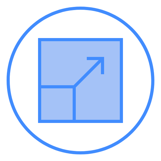 Free scale icon two-color style