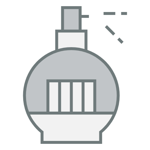 Free Perfume Bottle icon two-color style