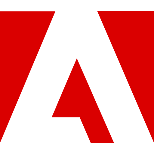 Free Adobe icon flat style
