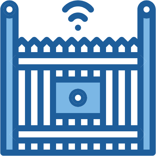 Free Smart Gate icon two-color style