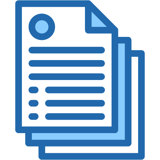 Free Documents icon two-color style
