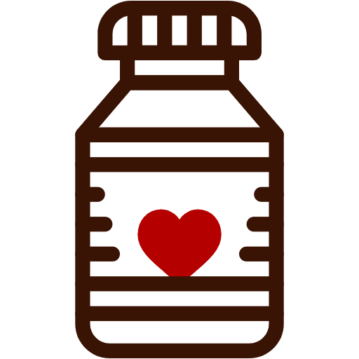Free Bottle icon two-color style