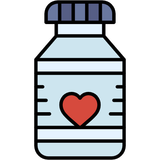 Free Bottle icon Lineal Color style