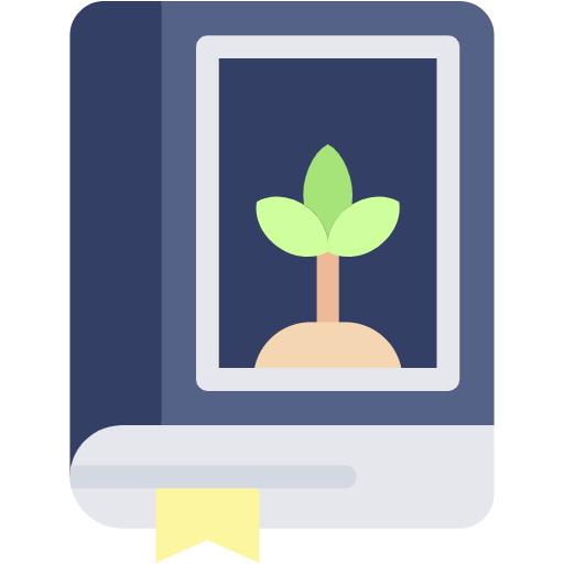 Free Book icon flat style