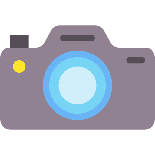 Free Camera icon flat style