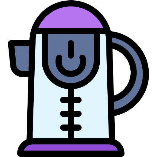 Free Electric Kettle icon lineal-color style