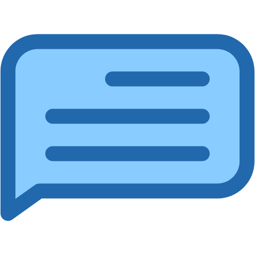Free Chat icon two-color style
