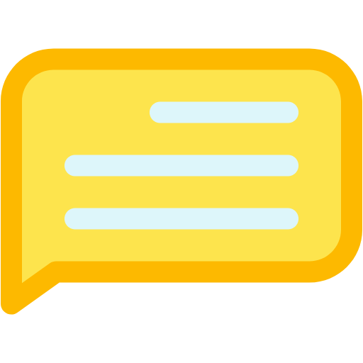 Free Chat icon flat style