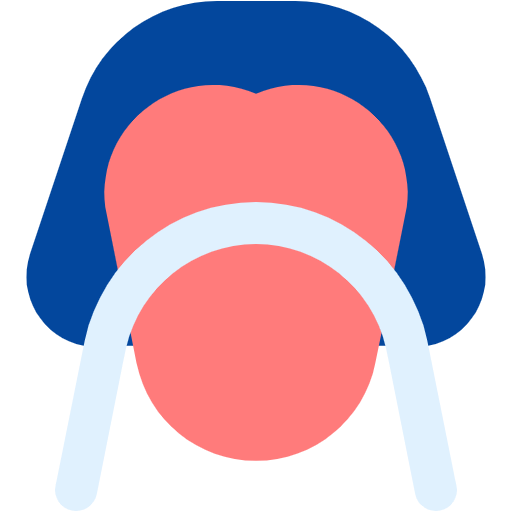 Free Tongue Cleaner icon flat style
