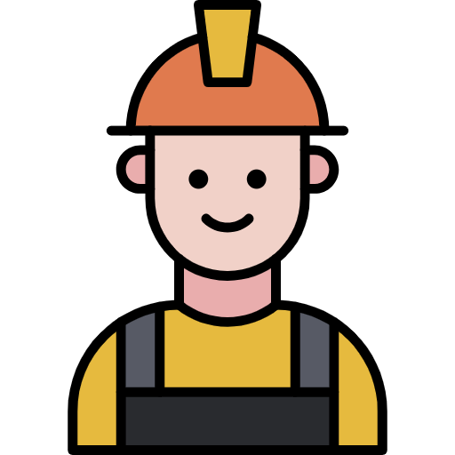 Free Engineer icon lineal-color style