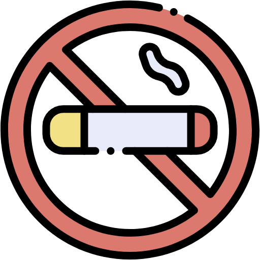 Free No Smoking icon lineal-color style