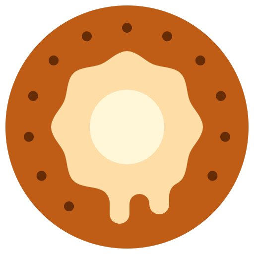 Free Donuts icon flat style