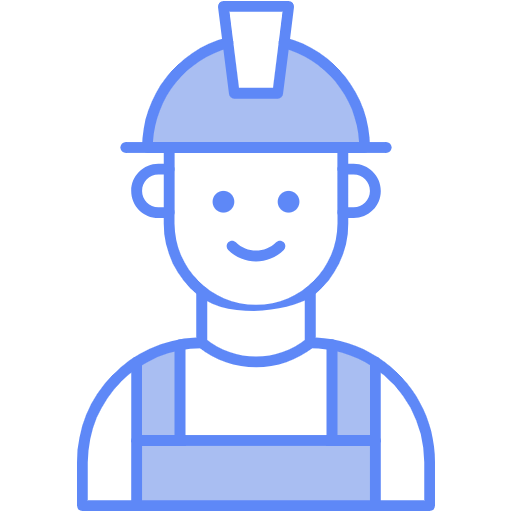 Free Engineer icon two-color style