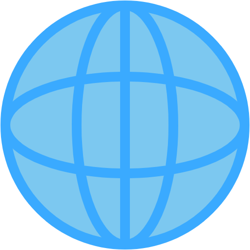 Free Globalization icon flat style