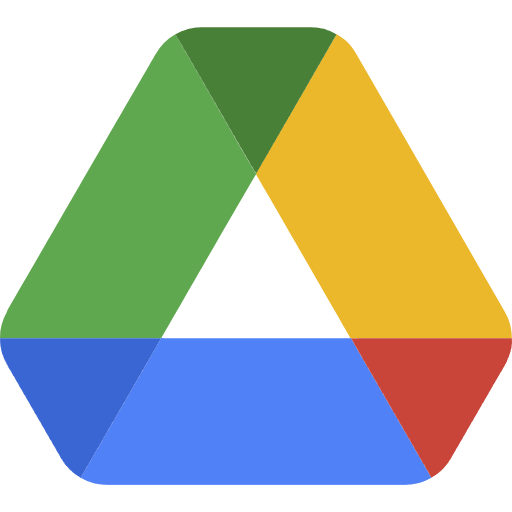 Free Google Drive icon flat style