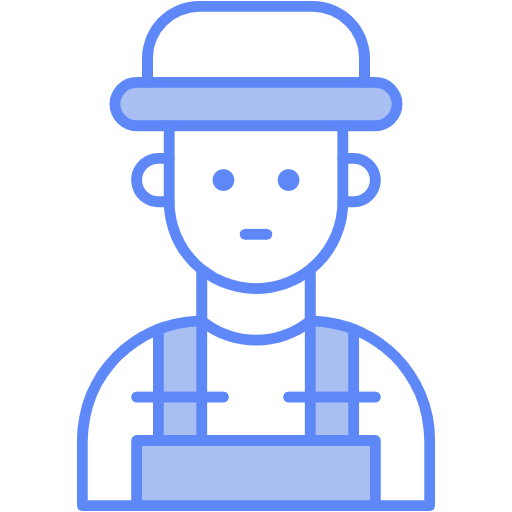 Free Mechanic icon two-color style